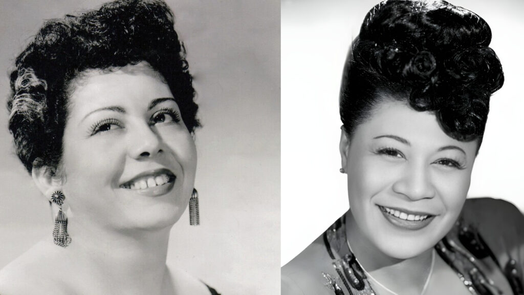 Marika Ninou and Ella Fitzgerald